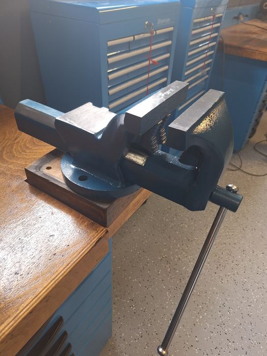 Imadło 150mm. Imadło z kutych elementów.