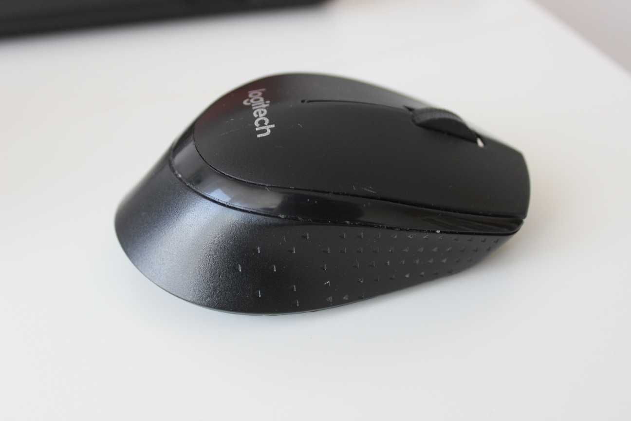 Logitech M330 Silent Plus - Myszka bezprzewodowa czarna