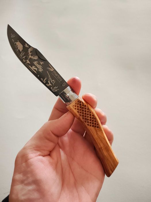 Navalha ECO L temática caça titanio MARTINS