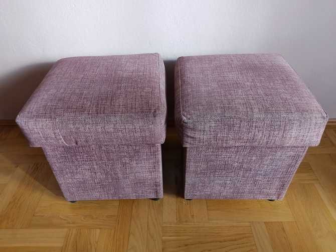 Wersalka / dwa fotele / dwie pufy