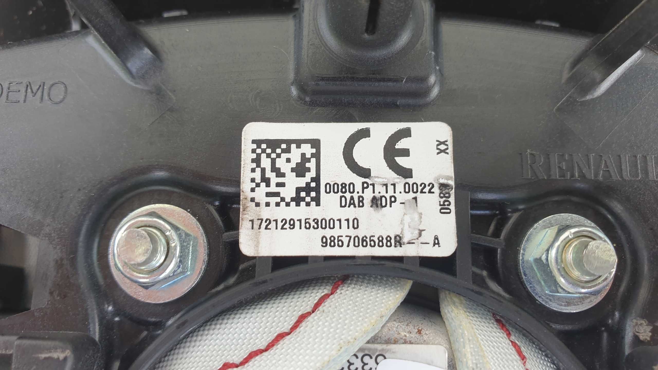 Renault Clio IV 4 Captur Lift poduszka air bag kierowcy w kierownicę