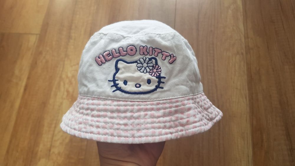 Czapka kapelusz Hello Kitty 18 / 24 mcy 46cm 2 lata