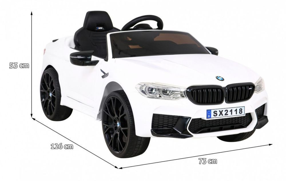 Pojazd Bmw M5 Drift Biały