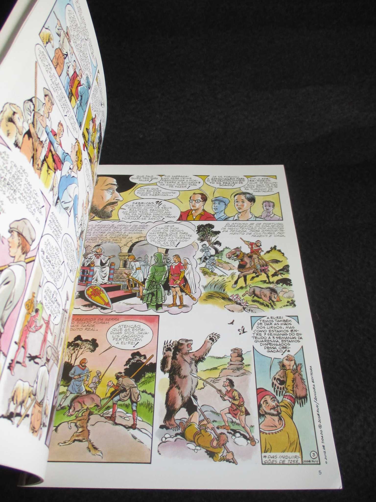 Livro BD O Juiz de Soajo José Ruy