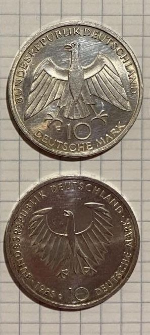 10 марок Німеччина