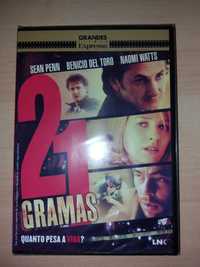 NOVO e SELADO DVD " 21 Gramas " 2003