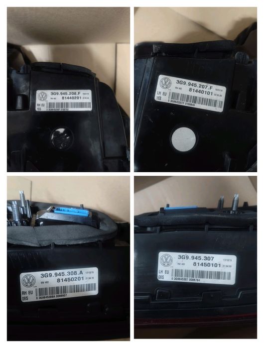 Faróis / Farolins VW Passat