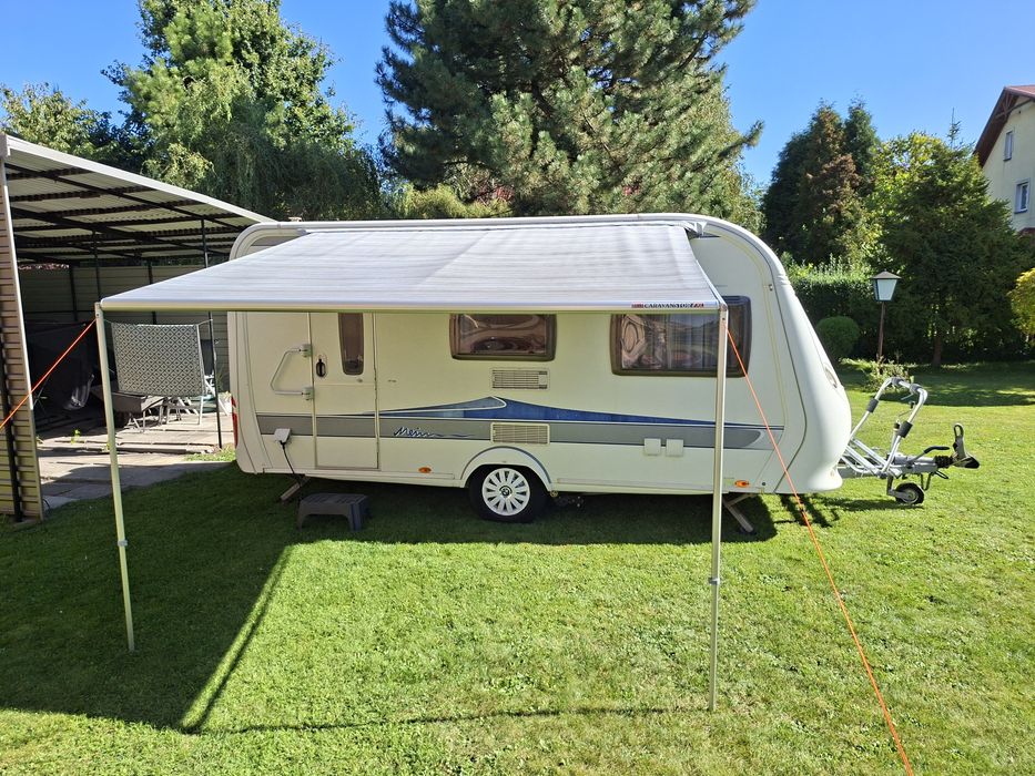 Przyczepa Hobby 440 SF 1350DMC, IDEALNA