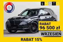 BMW X5 xDrive40d - 15% RABAT - BOWERS & WILKINS - Dach panoramiczny Sky Loung