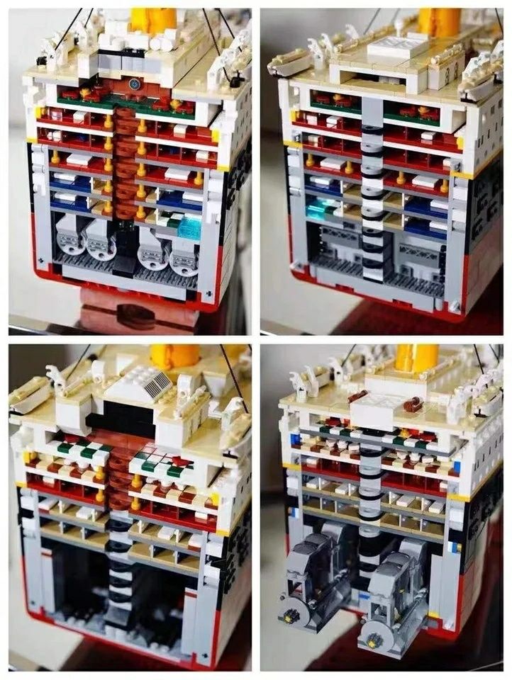 Modelo 1:200 Titanic Lego MOC