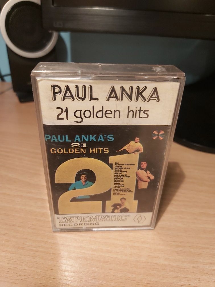 Paul Anka 21 Golden Hits kaseta magnetofonowa