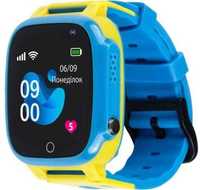 Детские умные часы AmiGo GO008 Glory GPS WiFi Blue-Yellow