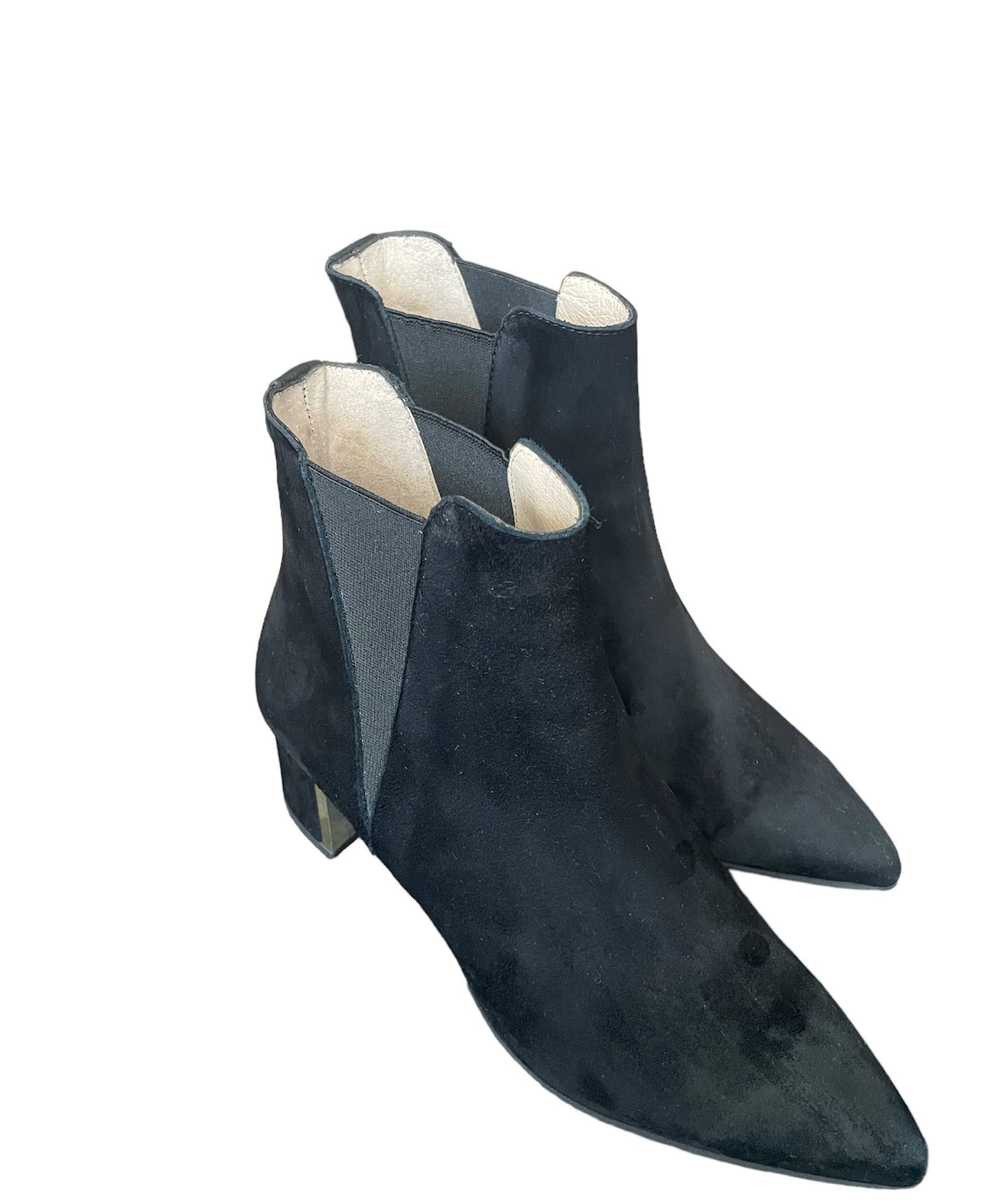 Botas pretas de camurça PROF