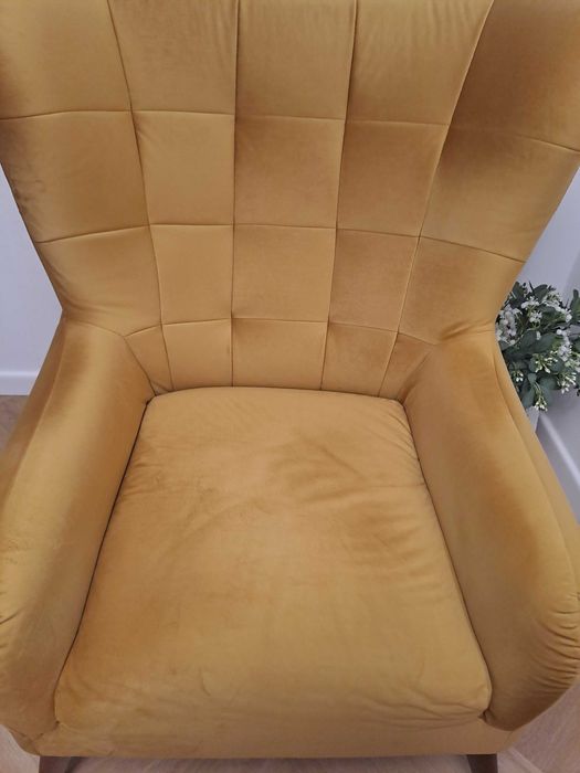 BRW fotel uszak wygodny