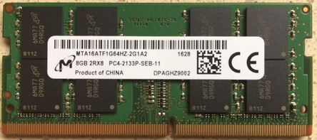 Memória 8GB DDR4 2133Mhz SoDIMM Lenovo (4X70J67435)