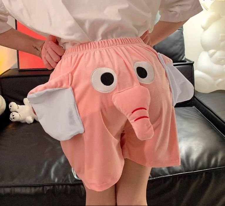 Шорти Слонік сині та рожеві Шорты Слоник с хоботом отличный подарок