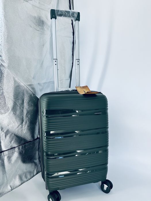 Zestaw walizka i kuferek policarbon/ walizki