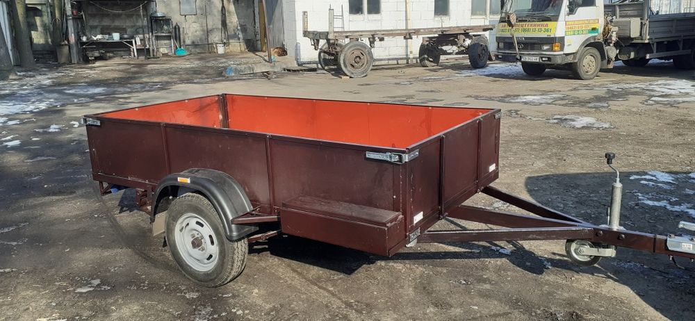 Новый автомобильный прицеп усиленный 260 на 132