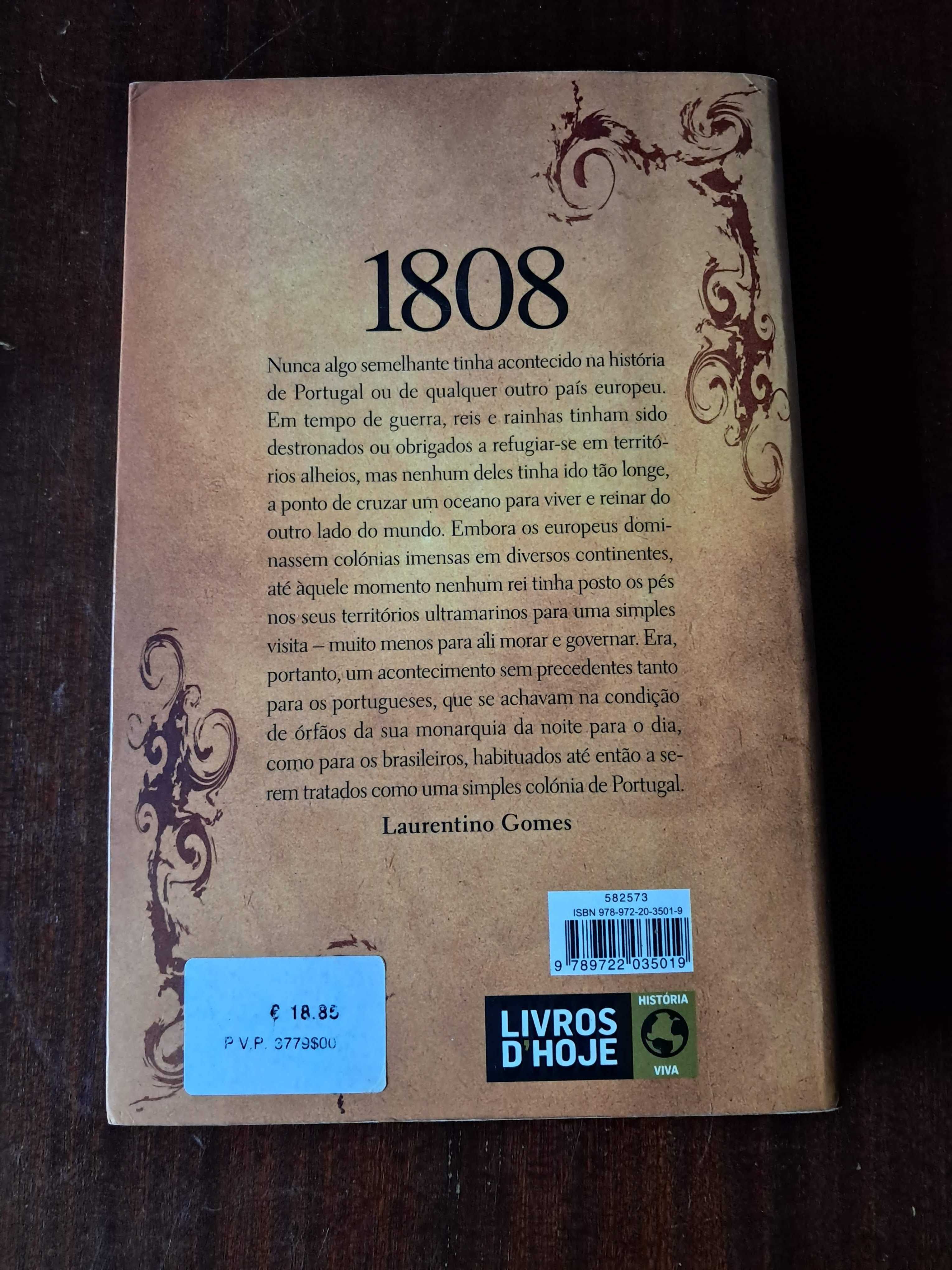 Livro 1808 - Laurentino Gomes