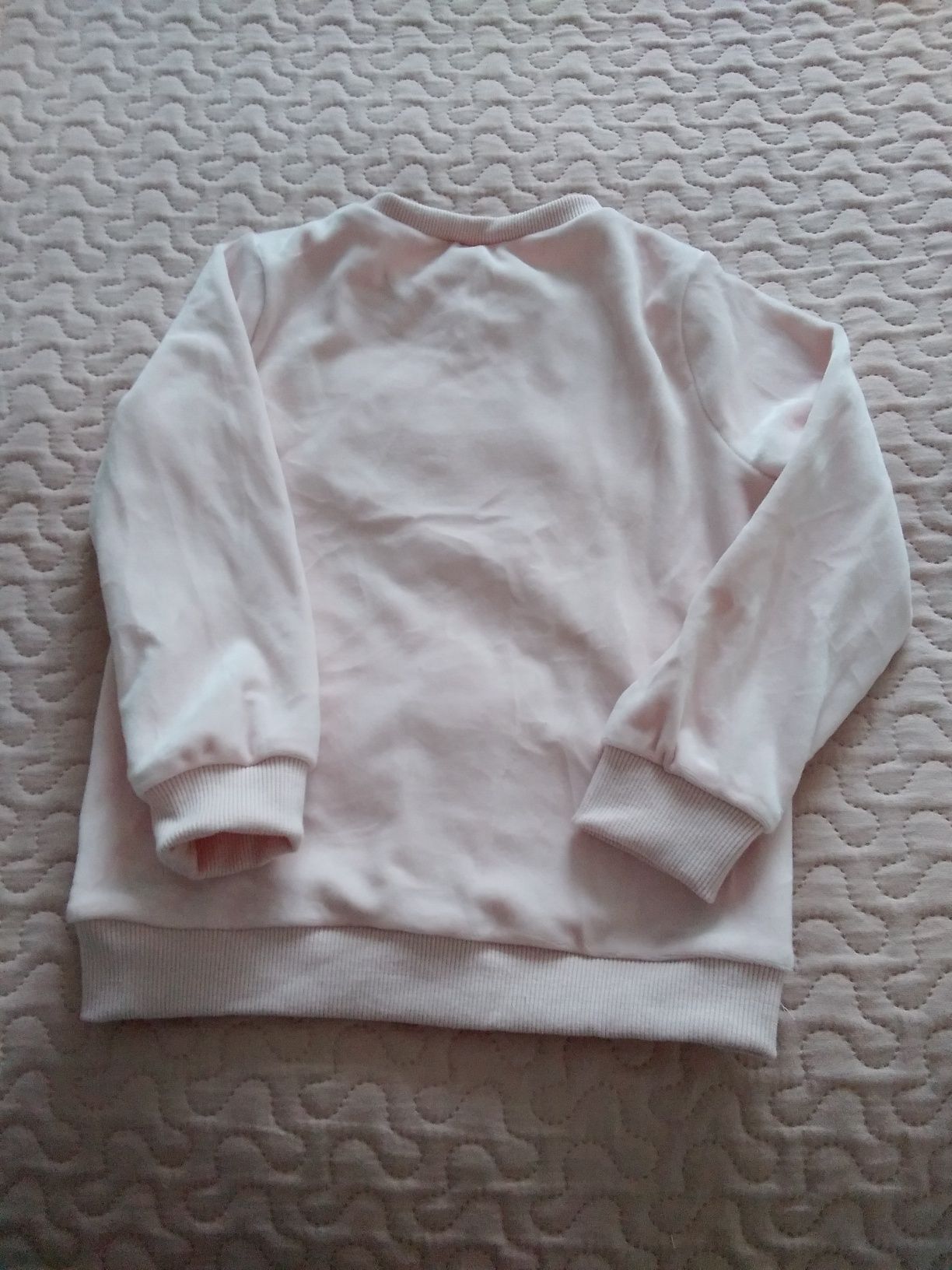 Bluza dla dziewczynki z aplikacją, rozmiar 110