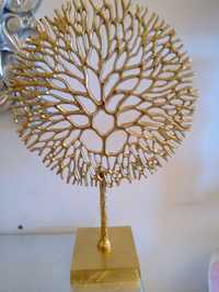 złote drzewo - dekoracja