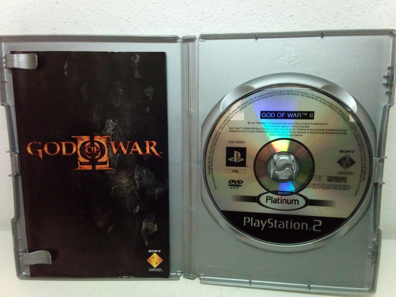 Jogo God of War 2, para PlayStation 2 PS2