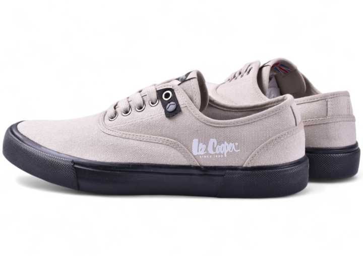 Buty Męskie Sportowe Lee Cooper Klasyczne Trampki czarne -2149 r.45