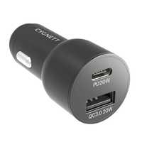 Ładowarka Samochodowa Cygnett Usb,  Usb-C 20W (Czarna)