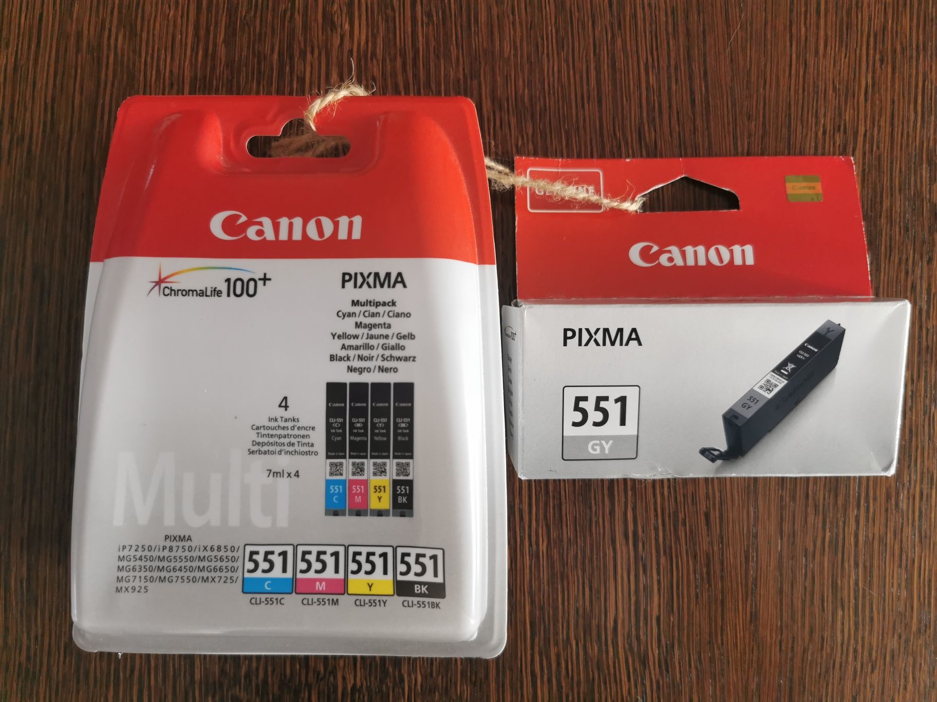 Canon Multi Chromalife100+ Pixma tusze do drukarki