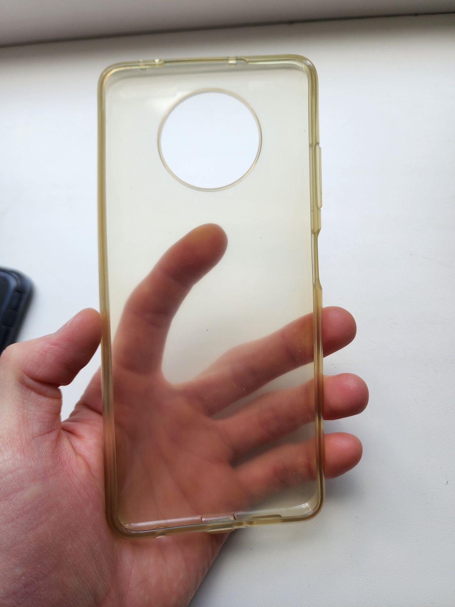 Чохол протиударний на Poco X3 Pro з кільцем + прозорий чохол