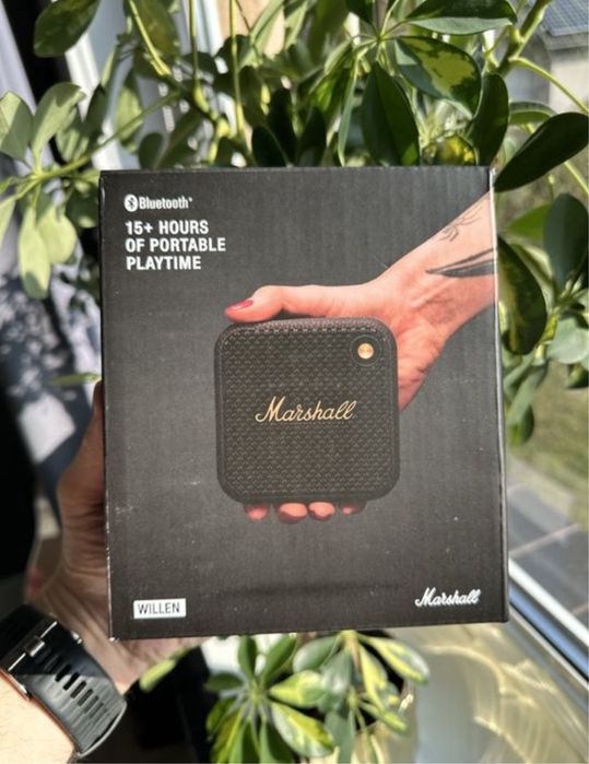Głośnik Marshall Willen Bluetooth IP67 kompaktowy czarny