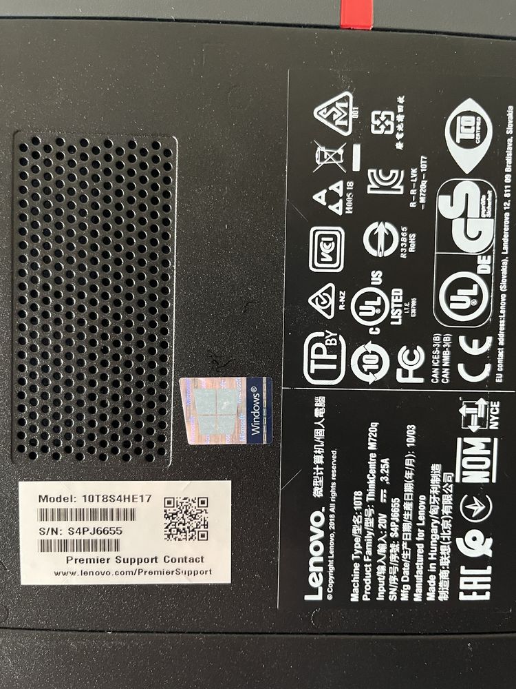 Komputer Lenovo ThinkCentre M720q