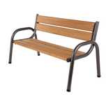 Ławka ogrodowa Park Lux Patio 170 cm – stalowa rama i drewno sosnowe