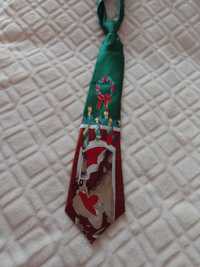 Świąteczny Krawat z Londynu, Merry Christmas, Top Vintage