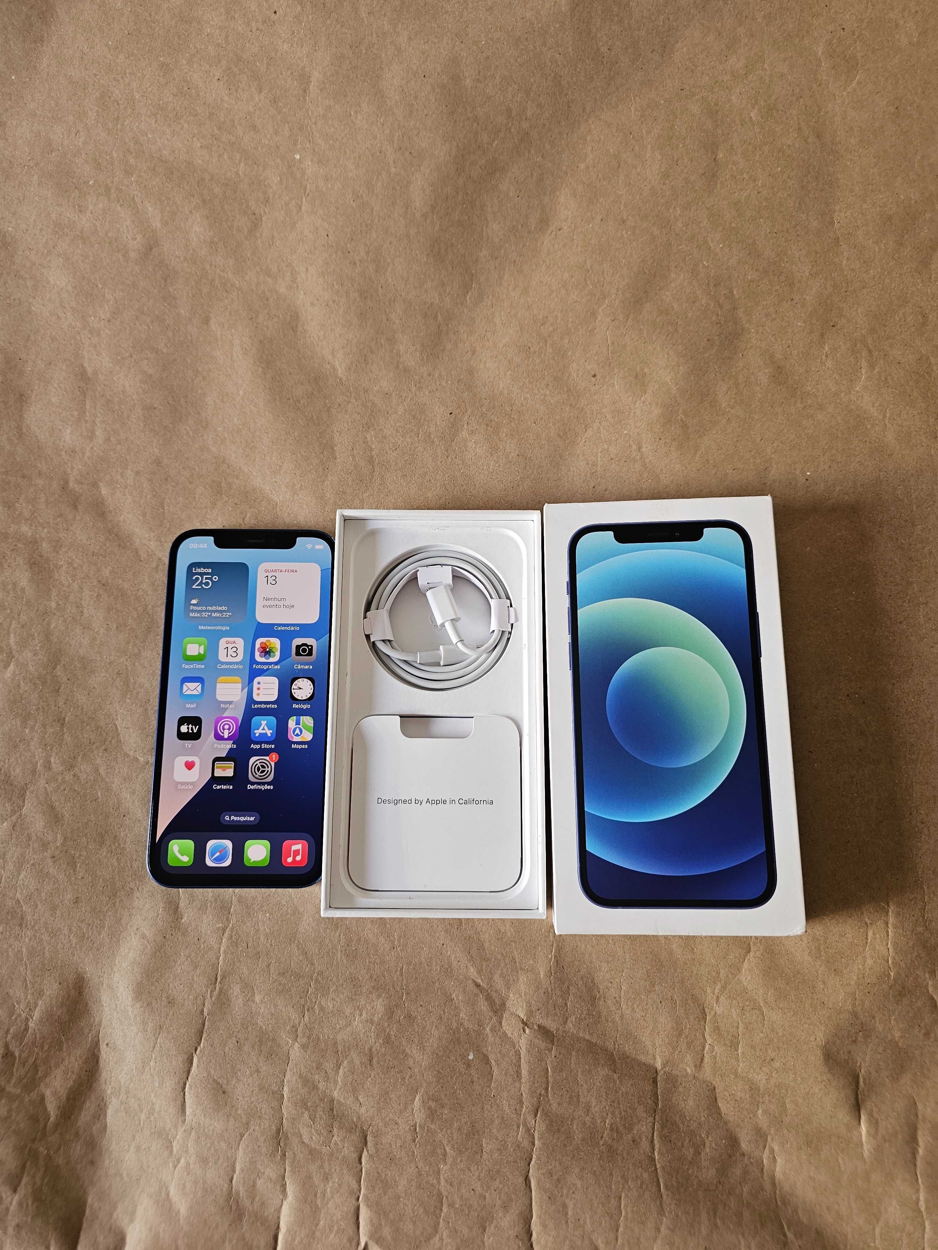 Iphone 12 128Gb.  74% Bateria.  Muito bom estado.