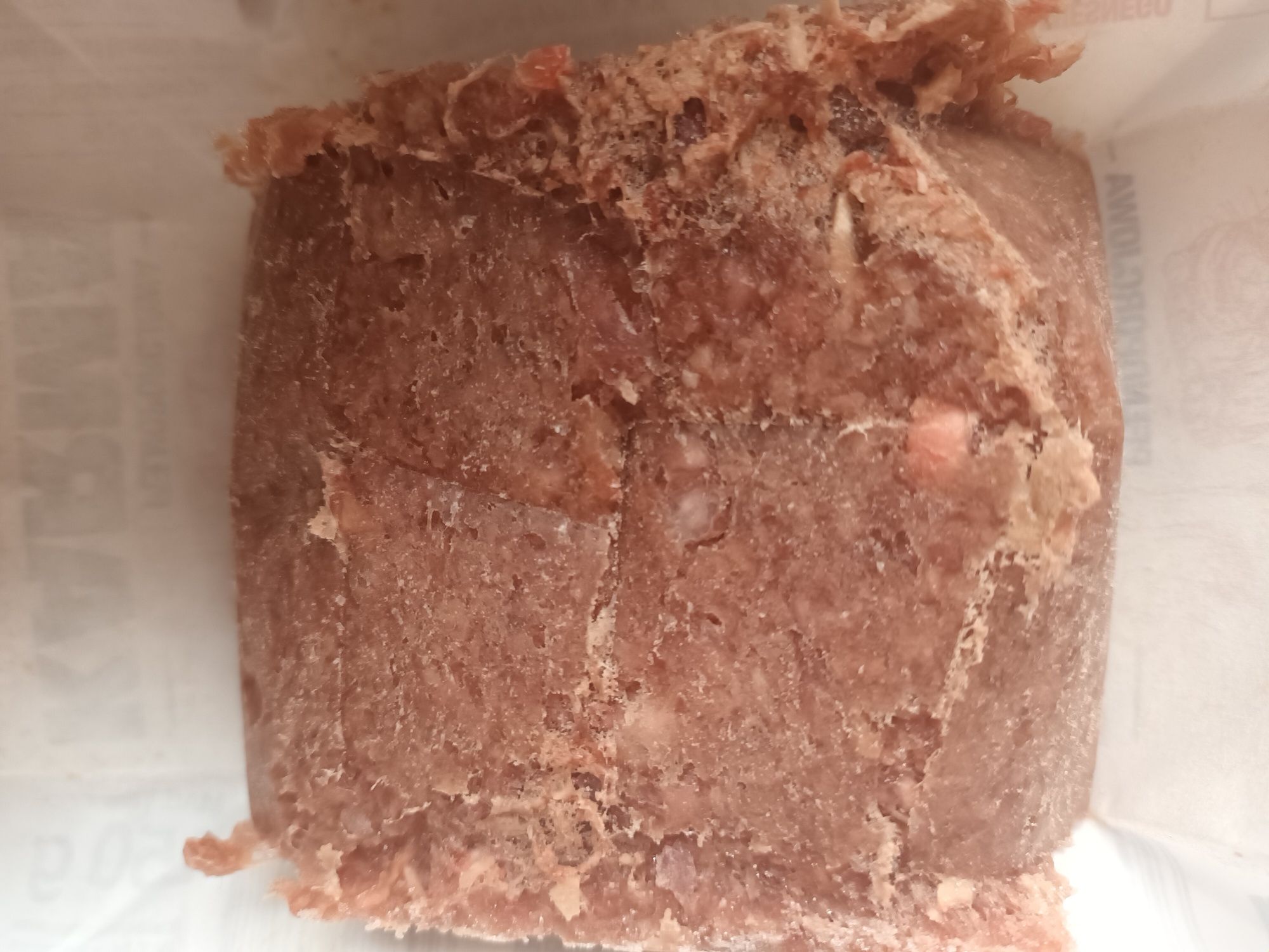 Karma drobiowa mięso indyk  barf pies kot