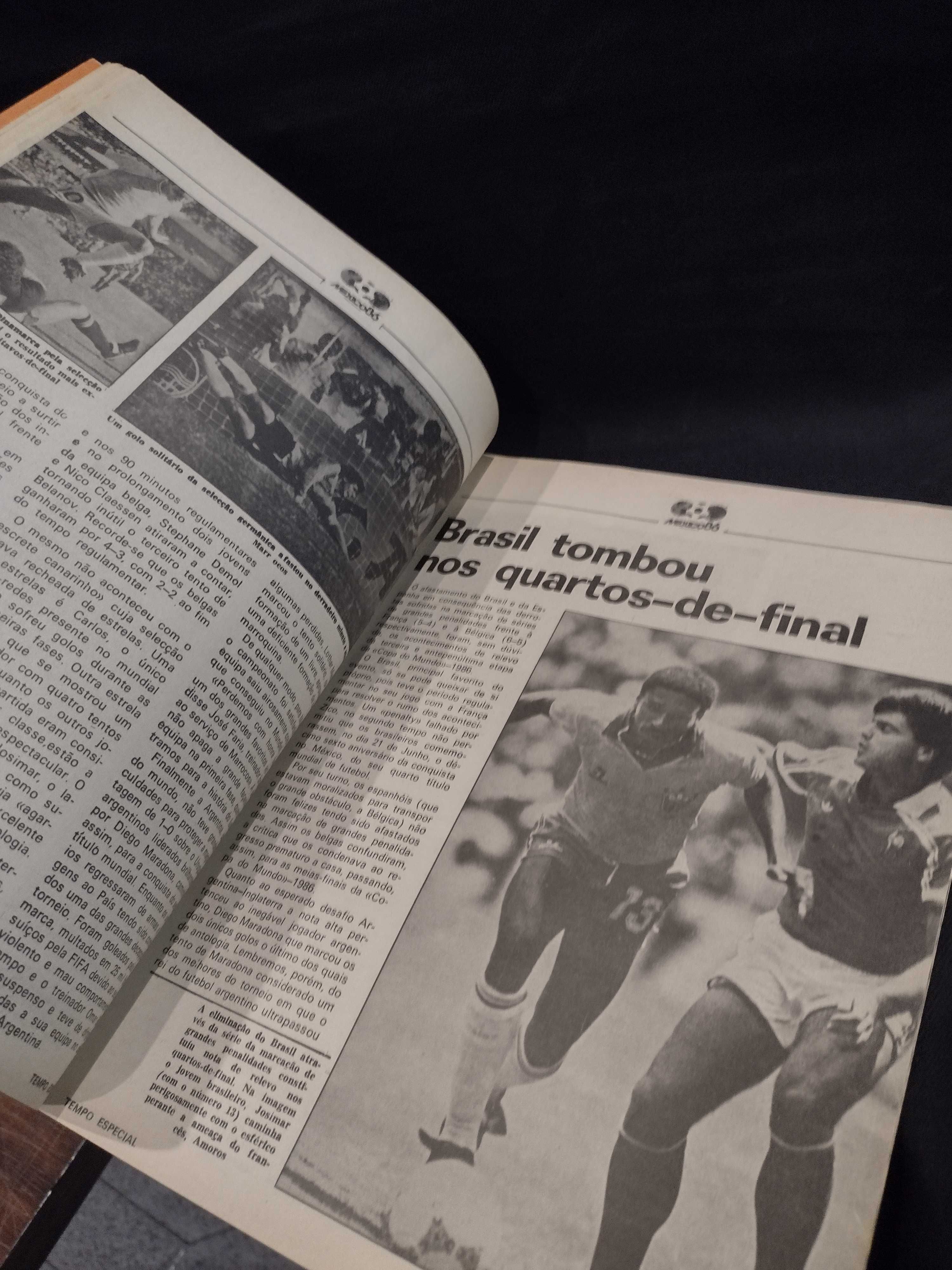 Revista Tempo México 86 Pique c/ Poster Maradona