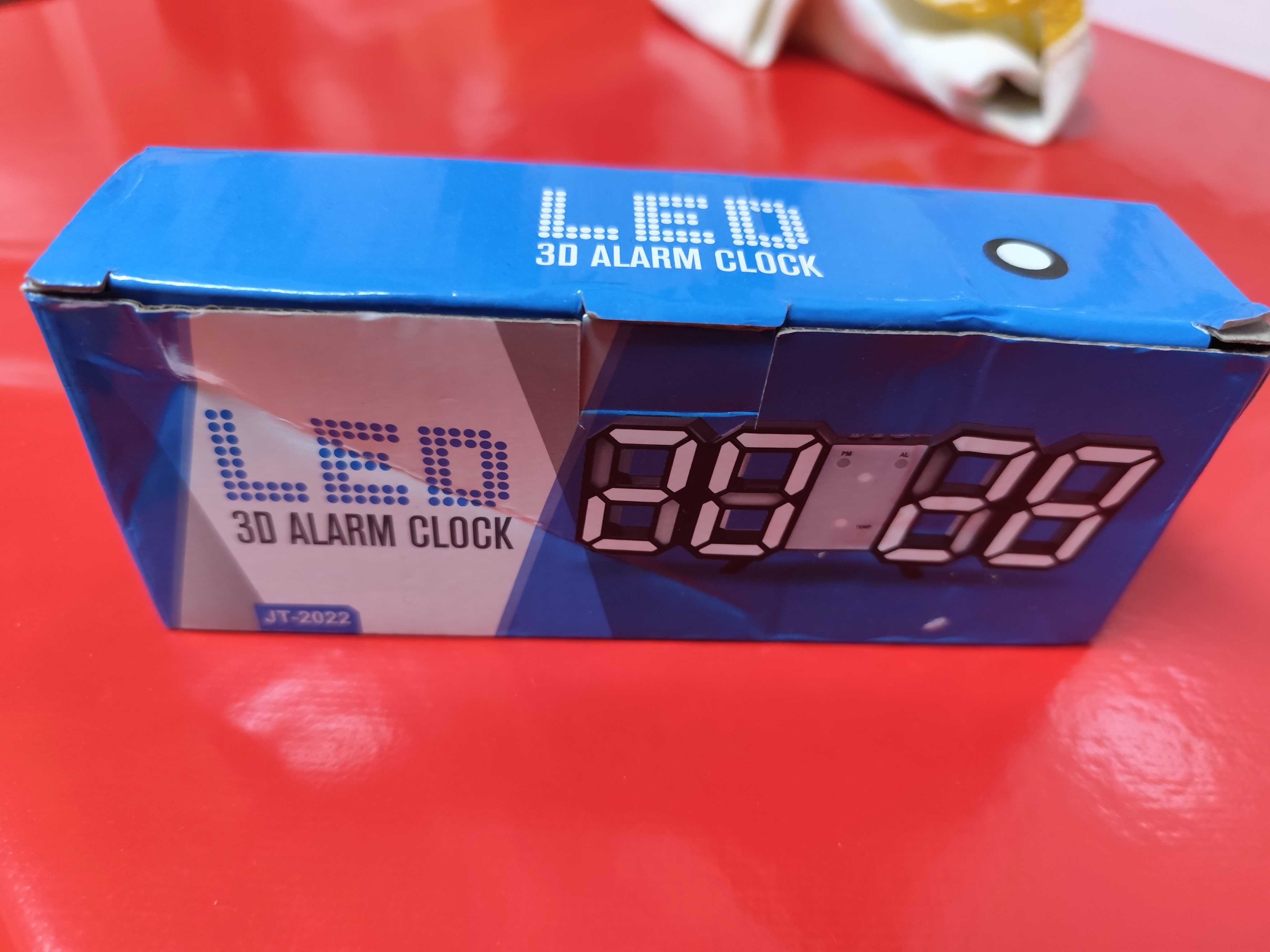 Relógio led digital de mesa etc