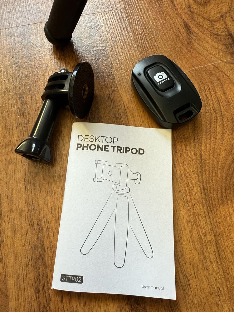Statyw do telefonu Lamicall STTP02, elastyczny tripod 360, bluetooth