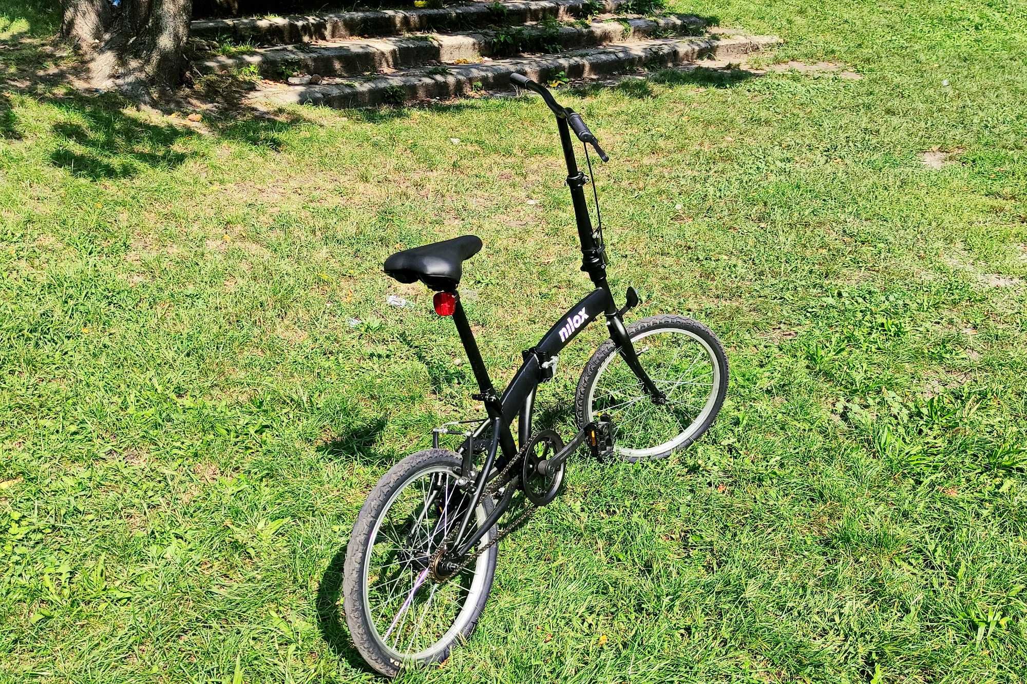 Rower Nilox X0 - miejski mini składak/składany - koła 20" - 12kg