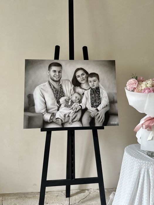 Картина на замовлення/ Портрет ручної роботи/ Малюнок/ Подарунок