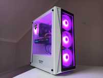Komputer Gamingowy /Intel 16x3,40GHz/16GB RAM/RX 570 8GB/LED/SSD