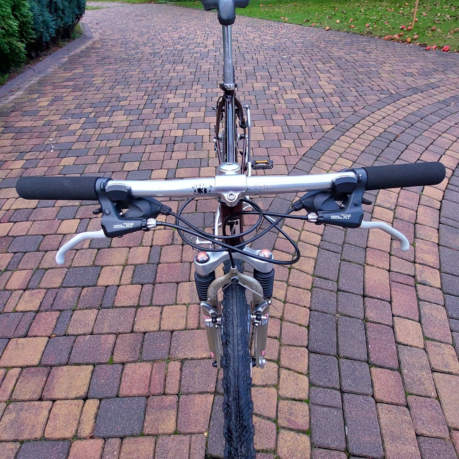 Unikat Rower Trek 990 Singletrack ZX Retro Bike Deore XT 737 3x8