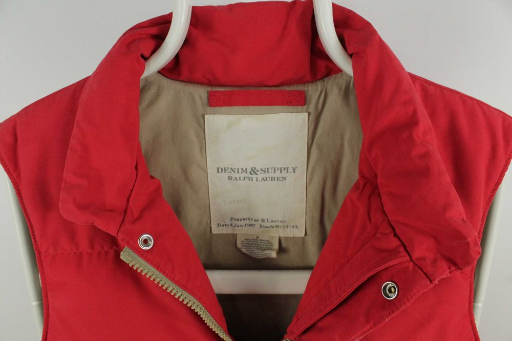 Тепла Брендова пухова жилетка Denim & Supply Ralph Lauren Розмір М