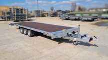 Długa laweta platforma Martz GT Plateau 600/3+najazdy DMC 3500kg NOWA