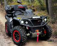 // ODES 650 V-TWIN LONG // Wspomaganie KUFER // PŁUG // Raty ProMotor