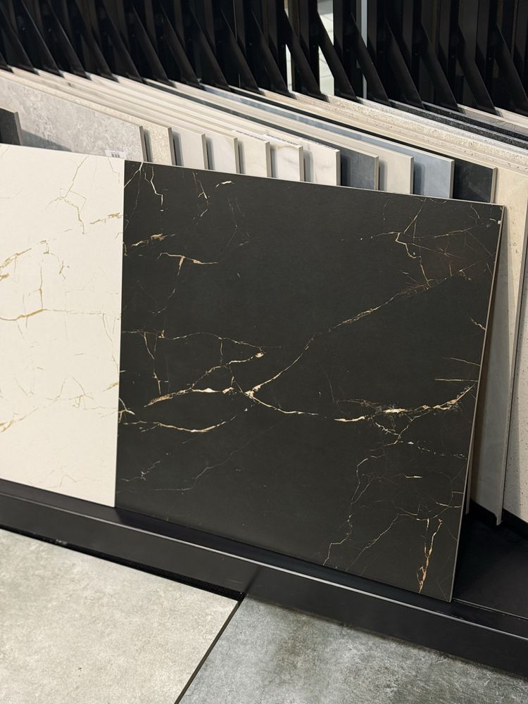 Płytki Gres Szkl. 59,8 X 59,8 CARRASTONE BLACK mat 60 X 60 C.PARADYŻ
