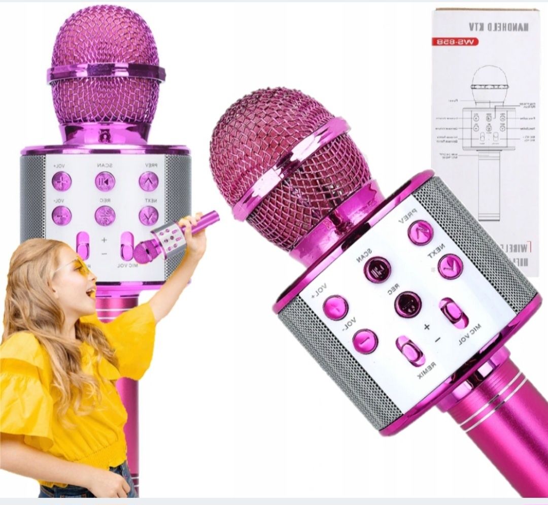 Mikrofon Karaoke Głośnik Bluetooth kod N02/2