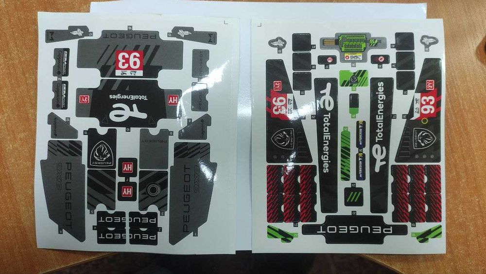 Конструктор сумісний з LEGO Technic PEUGEOT 9X8 Le Mans 42156