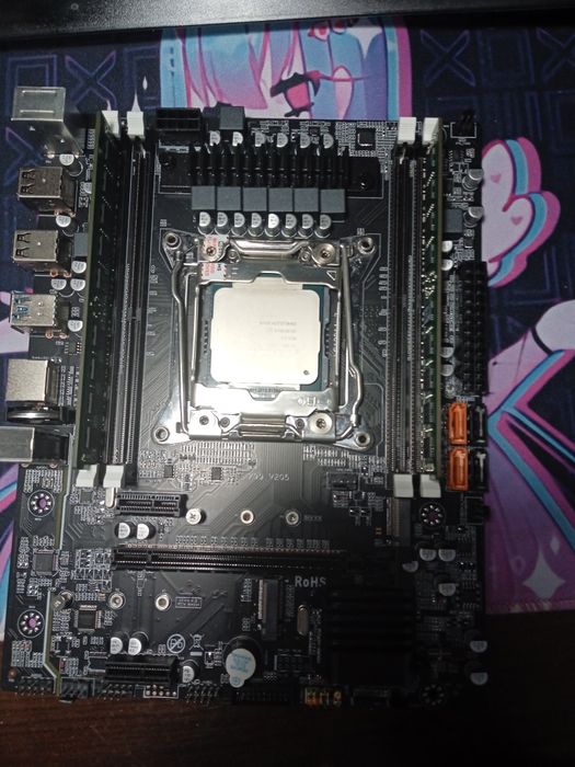 Комплект X99-V205 / Xeon E5-2640v3 / 16 GB RAM / Кулер, LGA2011-3